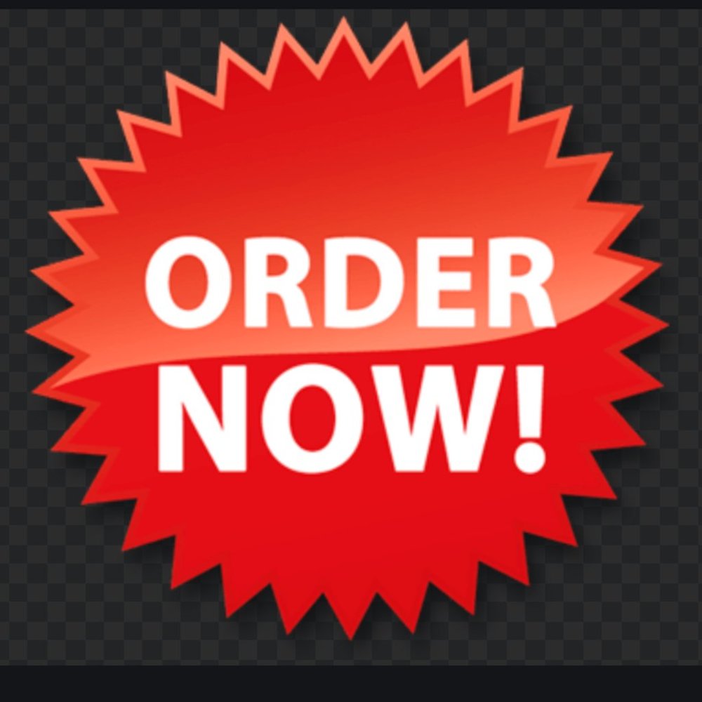 ORDER NOW BEFORE WEEKEND!!!ORDER ITEMS NOW!!!